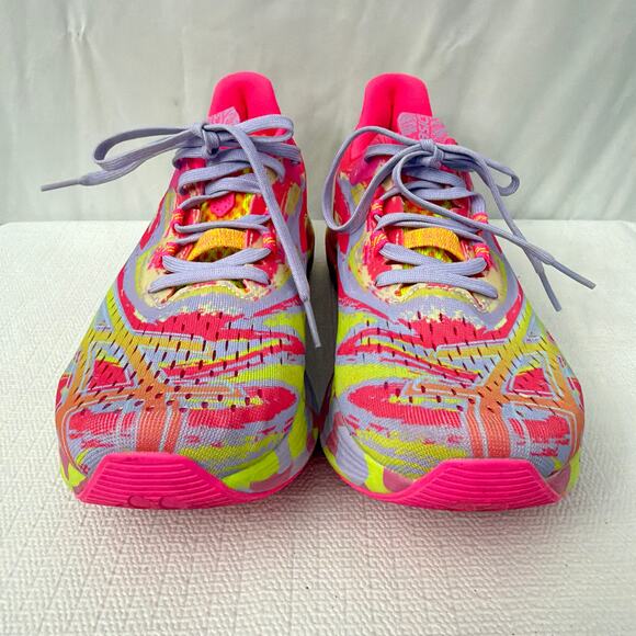 ASICS Noosa Tri 15 Shoes Womens Size 10 Running Hot Pink Multicolor Sneakers - Picture 2 of 11